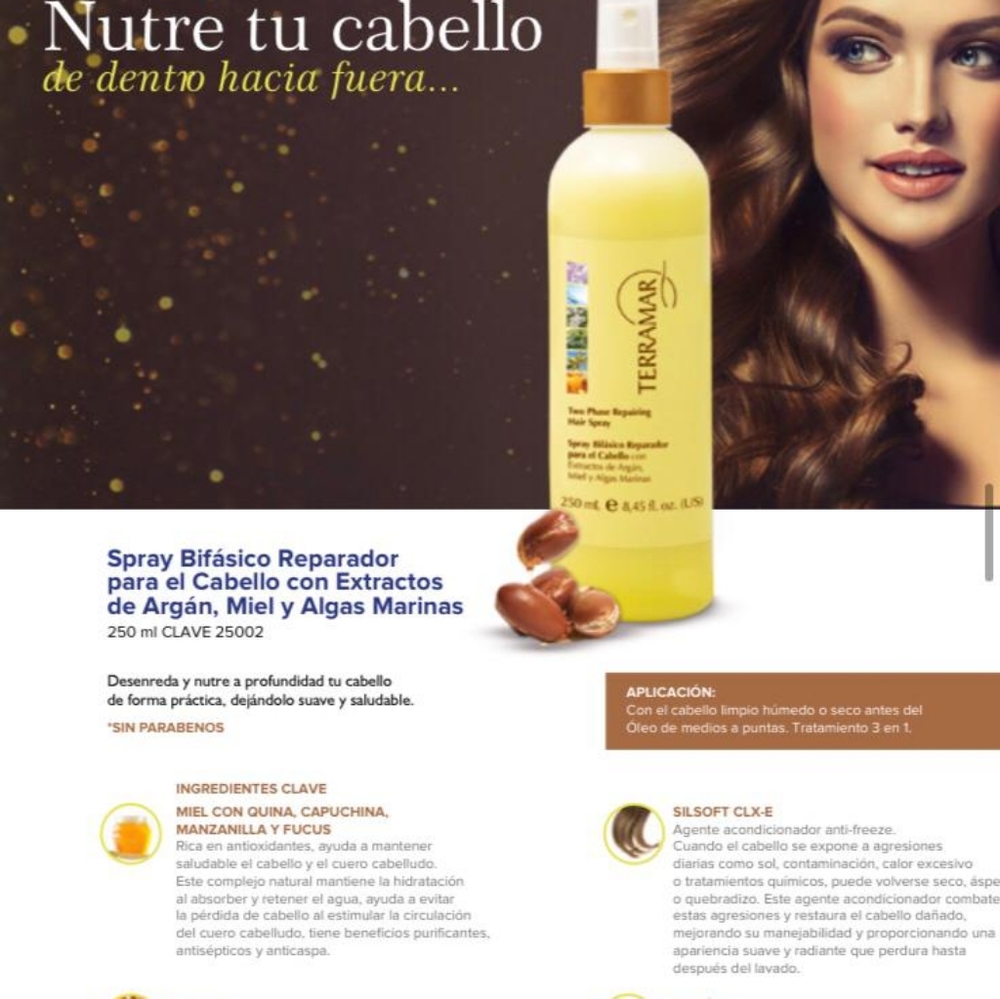 Spray bifasico
